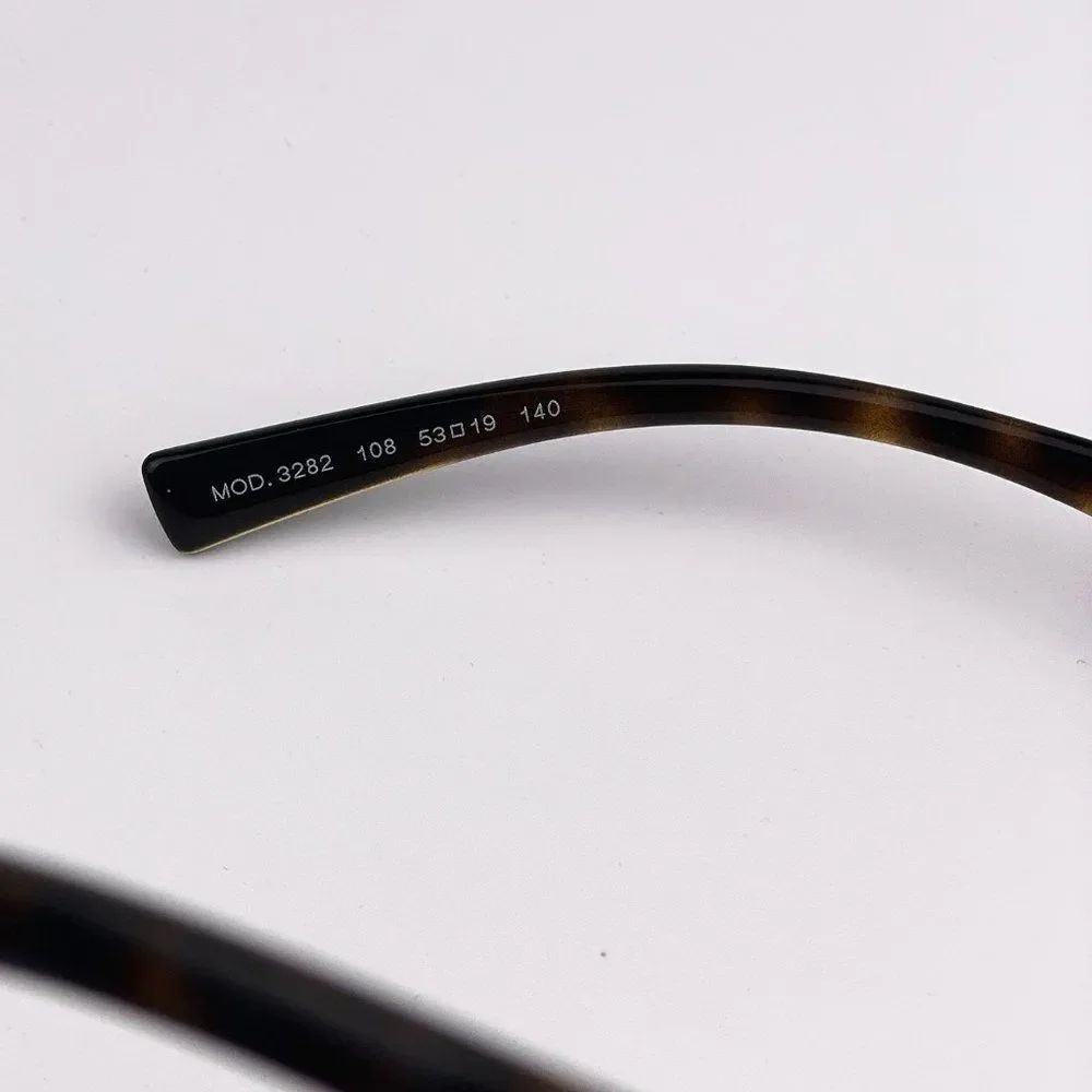 Versace VE3282 108 Eyeglasses Dark Havana Cat Eye Women